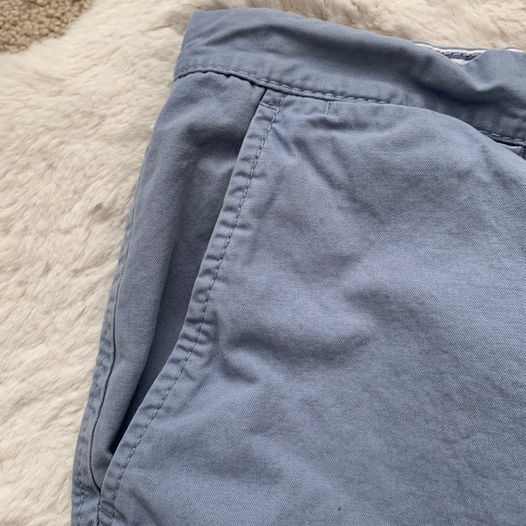 Tommy Hilfiger Light Blue Flat Front Chino Shorts- Size 36 - Picture 4 of 8